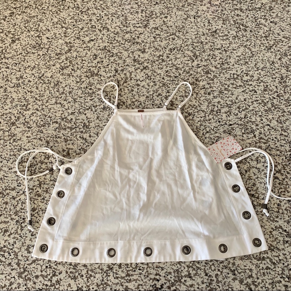 Free People Side Tie Top - NWT - Size XS